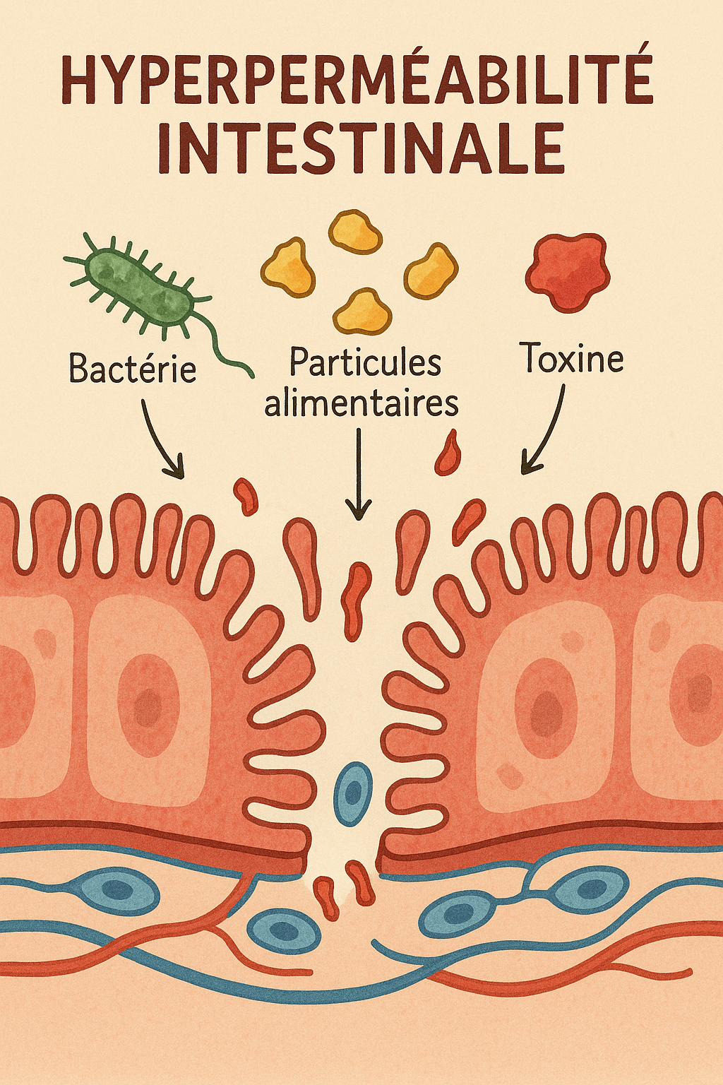 Qu'est-ce que l'intestin poreux?