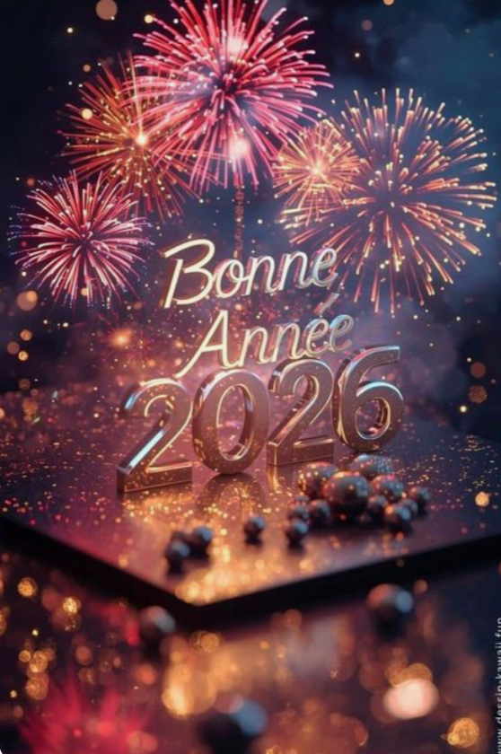Meilleurs voeux 2026!