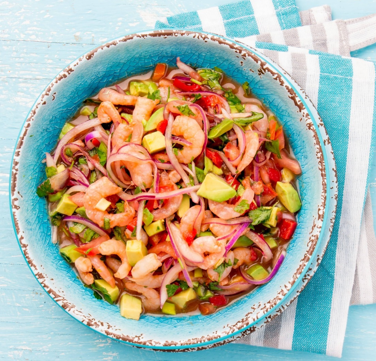 Ceviche de crevette