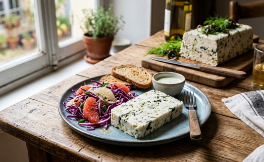 Terrine de poisson et courgettes aux algues